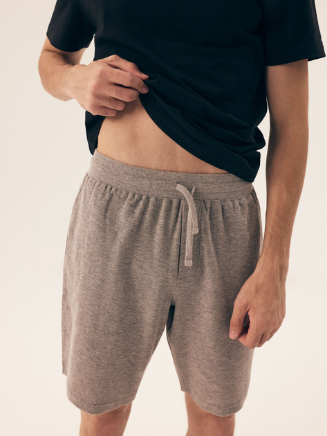 Piżama męska z szortami i krótkim rękawem letnia bawełniana Henderson Dare 42634-99X XL Czarna (5903972399187) - obraz 6