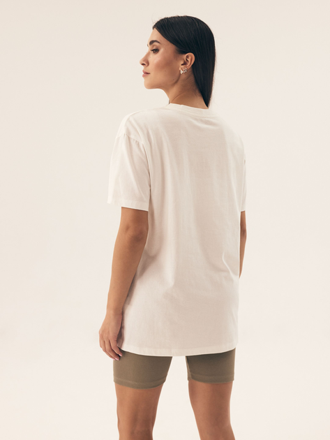 Piżama damska z szortami i krótkim rękawem letnia bawełniana Henderson Naranja 42685-01X 2XL Kremowa (5903972379073) - obraz 2