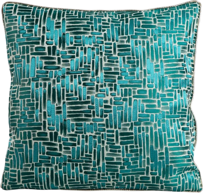 Poszewka na poduszkę Homla Sasinoro zielona 45x45 cm (5906496744860) - obraz 1