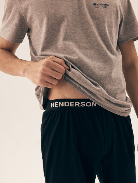 Szorty piżamowe męskie bawełniane Henderson Select 42697-99X 2XL Czarne (5903972510025) - obraz 5