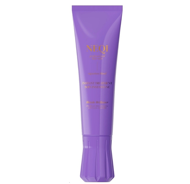Маска для поддержания блонда с молочной кислотой NEQI Treatment Treasure Blond Brilliance 100 мл - Фото 1 Маска для поддержания блонда с молочной кислотой NEQI Treatment Treasure Blond Brilliance 100 мл - изображение 1