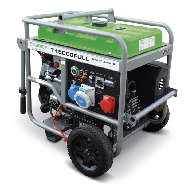 Трифазний бензиновий генератор Energy T15000FULL 12 кВт / 400 В, 11 кВт / 230 В - изображение 8