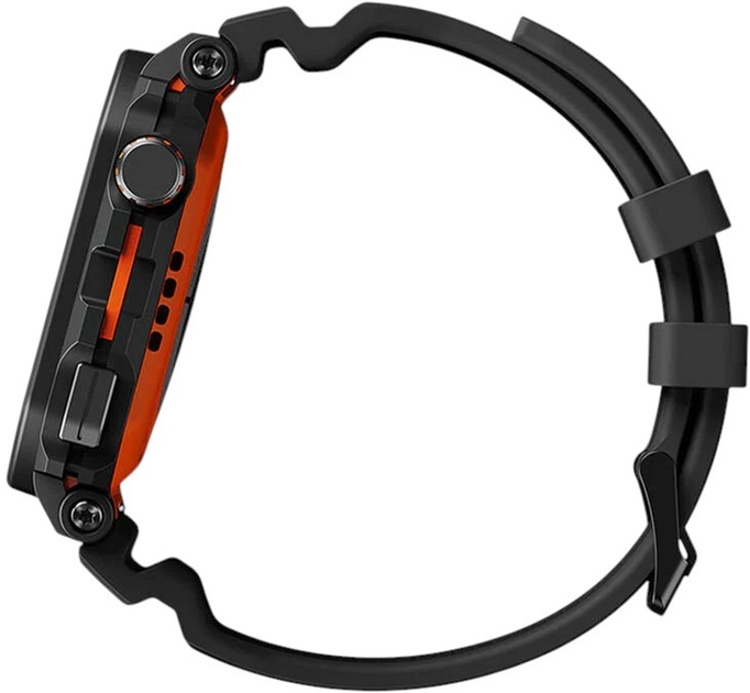 Смарт-годинник Zeblaze Ares GPS Lava Black (6946639813267) - зображення 5