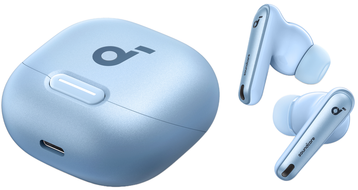 Słuchawki Soundcore Liberty 4 NC Light Blue (A3947G61) - obraz 7
