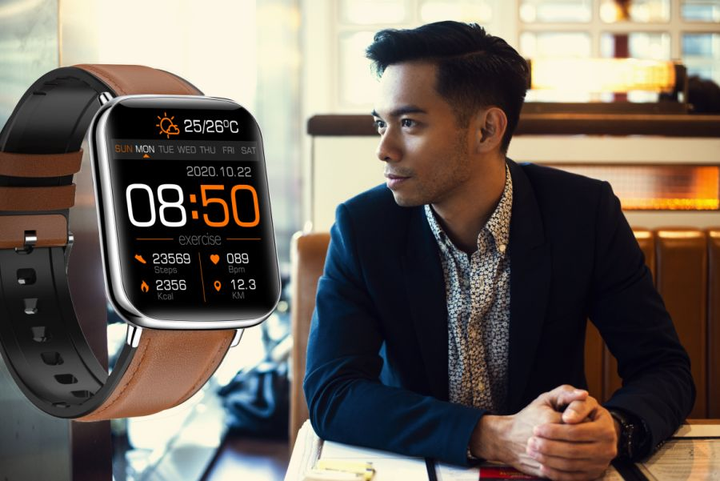 Smartwatch Bemi KIX2 Silver (6972689170524) - obraz 5