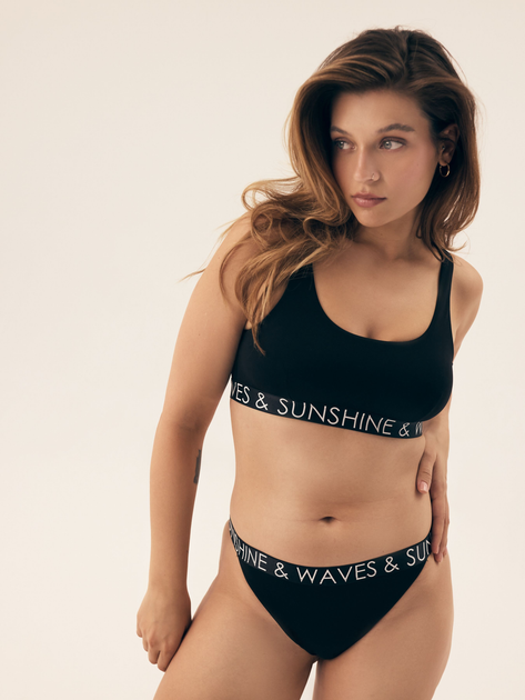 Верхня частина купальника жіноча Bloovii Summervibes 42939-99X L Чорна (5903972546505) - зображення 6