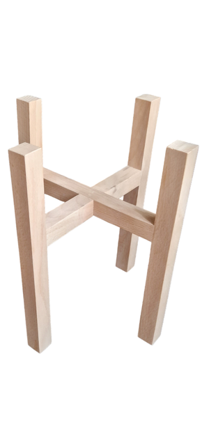 Подставка для вазона, цветов 20.3x30 см из дерева WoodDecor без покрытия - изображение 2