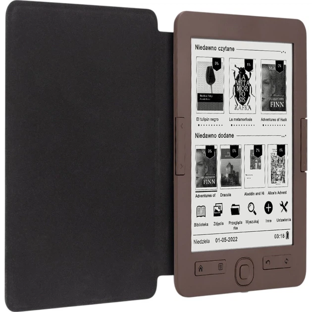 Czytnik e-booków Bemi Cognita+ Brown (6972689170586) - obraz 3
