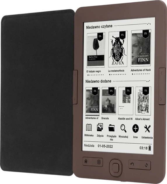 Czytnik e-booków Bemi Cognita+ Brown (6972689170586) - obraz 4