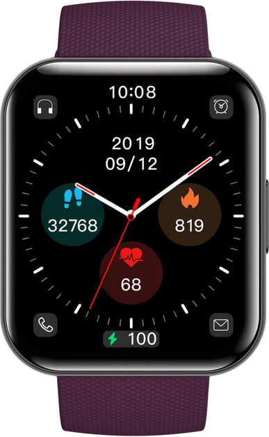 Smartwatch Bemi EXO Red (6972689173372) - obraz 3