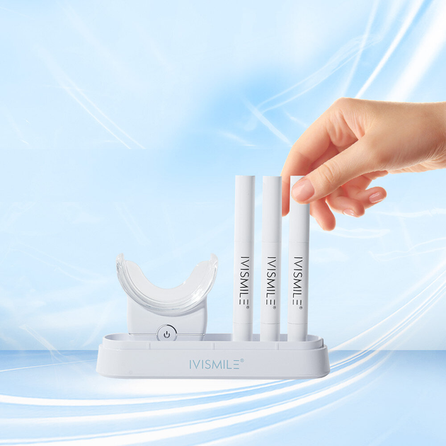 Набір для відбілювання зубів IVISMILE 12TW Whitening Kit 3 шт + капа (601549949487) - зображення 8