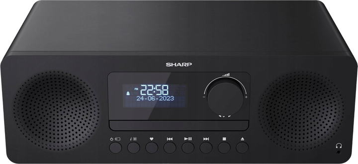Акустична система Sharp XL-B720D DAB+/BT Hifi Black (4974019204505) - зображення 2