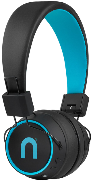Słuchawki Niceboy HIVE Joy 3 Black-Turquoise (hive-3-joy) - obraz 2