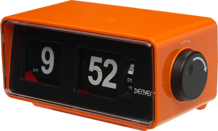 Radiobudzik Denver CR-425 Retro Orange (5706751043130) - obraz 2