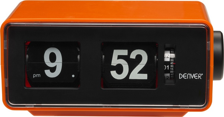 Настільний радіогодинник Denver CR-425 Retro Orange (5706751043130) - зображення 6