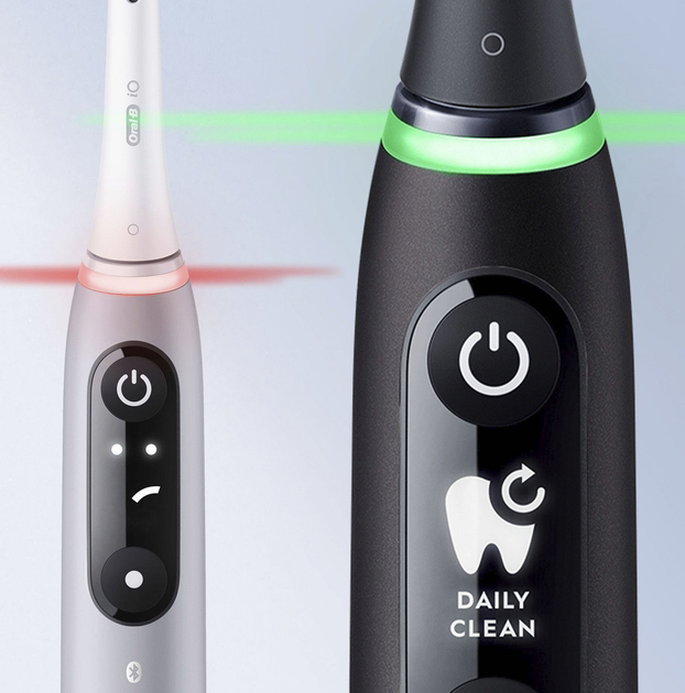 Електрична зубна щітка Oral-B iO Series 6 Black Lava/Pink Sand - зображення 2