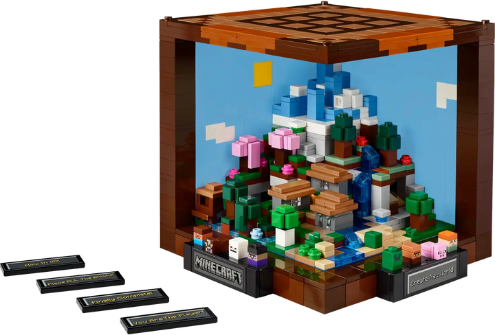 Zestaw klockow LEGO Minecraft Stol warsztatowy 1195 elementow (21265) (955555907597452) - Outlet - obraz 4