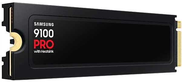SSD диск Samsung 9100 PRO with Heatsink 4TB M.2 PCIe 5.0 x4 NVMe
