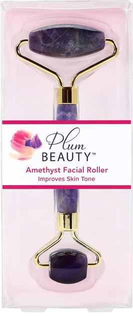 Ролик для масажу обличчя Plum Beauty аметистовий (843445027306) - зображення 2
