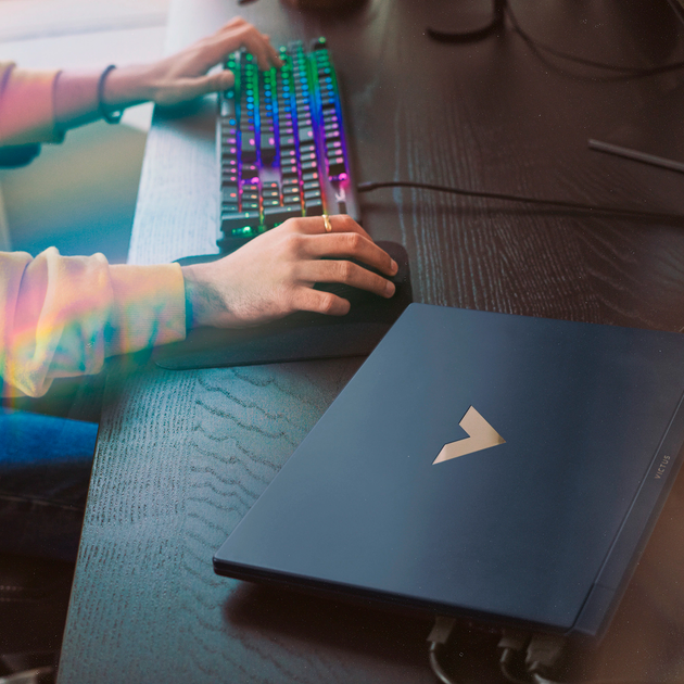 Ноутбук HP Victus Gaming Laptop 15-fa2710ua (BF1H5EA) Performance Blue / 15.6" IPS Full HD 144 Гц / Intel Core i5-13420H / RAM 16 ГБ / SSD 512 ГБ / nVidia GeForce RTX 3050, 6 ГБ + Комплект дротовий Marvo CM409 USB Black у подарунок! - зображення 9