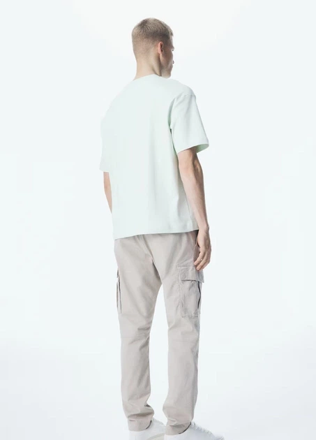 Футболка H&M L ментоловый 1205975620 - Фото 2 Футболка H&M L ментоловый 1205975620 - изображение 2
