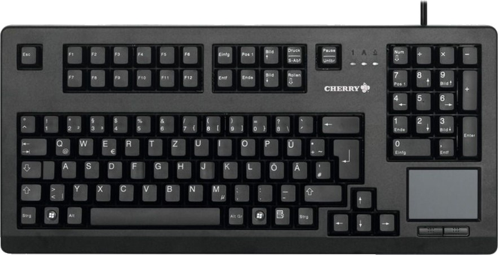 Klawiatura przewodowa Cherry G80-11900 Cherry MX Black USB Black (G80-11900LUMEU-2) - obraz 1