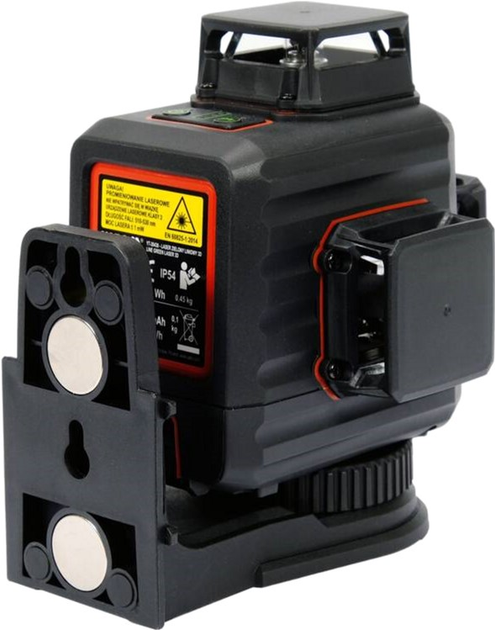 Niwelator laserowy YATO samopoziomujący dwunastoliniowy 3D zielony ± 3mm / 10m (YT-30436) - obraz 2