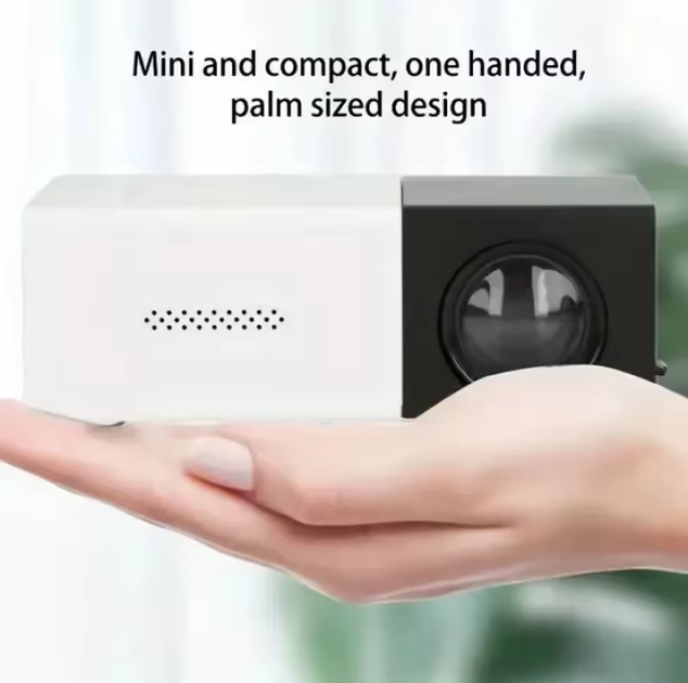 Портативный доманший мини LED проектор Q1 с HDMI USB и Flash