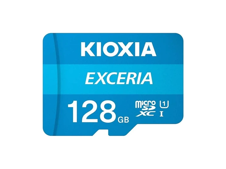 Карта пам'яті Kioxia MicroSDXC 128GB Exceria G2 + SD-адаптер (LMEX2L128GG2) - Фото 1 Карта пам'яті Kioxia MicroSDXC 128GB Exceria G2 + SD-адаптер (LMEX2L128GG2) - изображение 1