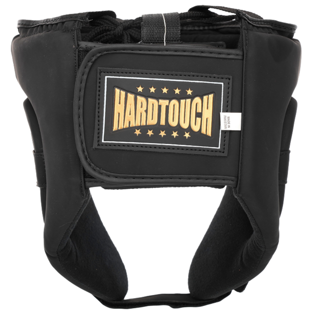 Шлем боксерский открытый PU Hard Touch 4234 размер S Black-Gold - изображение 3