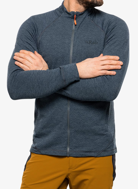 Кофта чоловіча Rab Nexus Jacket, Steel, XL (RB QFF-72-STE-XLG) - зображення 4