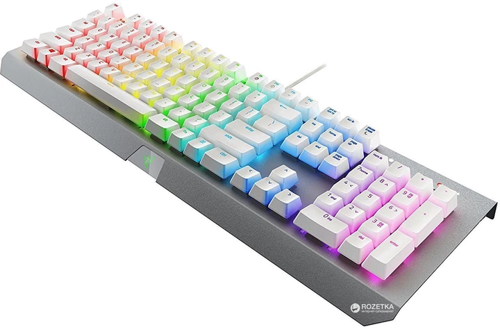 Клавиатура проводная Razer BlackWidow X Chroma Mercury Edition RU
