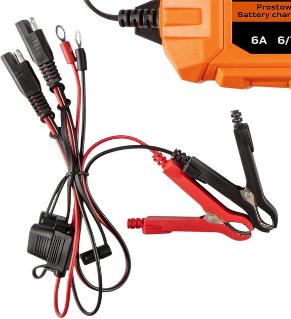 Зарядний пристрій NEO Tools 10 A 160 Вт 3 - 200 Ач для кислотних / AGM / GEL акумуляторів 11-893-1 (5907558495140) - зображення 4