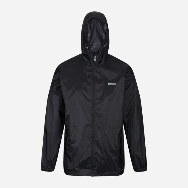 Спортивная ветровка мужская Regatta Pack It Jkt III RMW281-800 S Черная (5051522806200) 