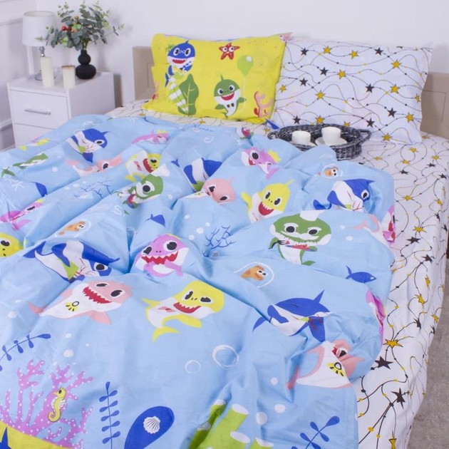 Підковдра MirSon Ranforce Elite 17-0522 Sharks are fun 200x220 см від Rozetka на платформі USKIDKA Акція на Підковдра MirSon Ranforce Elite 17-0522 Sharks are fun 200x220 см від Rozetka