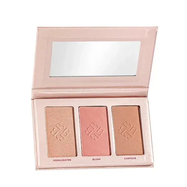Палетка для контуринга Bogenia Match Contour Palette (3 colors) BG907.001 12 г - изображение 4