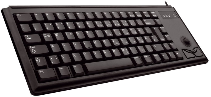 Klawiatura przewodowa Cherry G84-4400 PS/2 Black (G84-4400LPBEU-2) - obraz 3