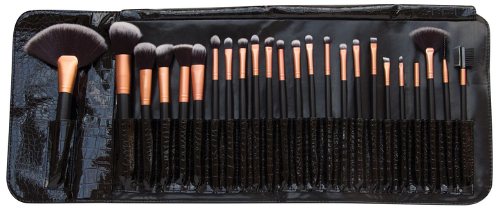 Zestaw pędzli do makijażu Rio Beauty profesjonalne 24 szt (5019487085627) - obraz 1