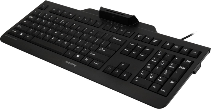 Klawiatura przewodowa Cherry KC 1000 SC USB Black (JK-A0100EU-2) - obraz 3