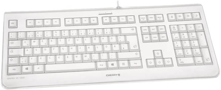 Klawiatura przewodowa Cherry KC 1068 USB Grey (JK-1068EU-0) - obraz 2