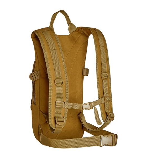 Рюкзак тактичний Nils Camp Crab NC1732 15L Коричневий (5907695546422) - зображення 4