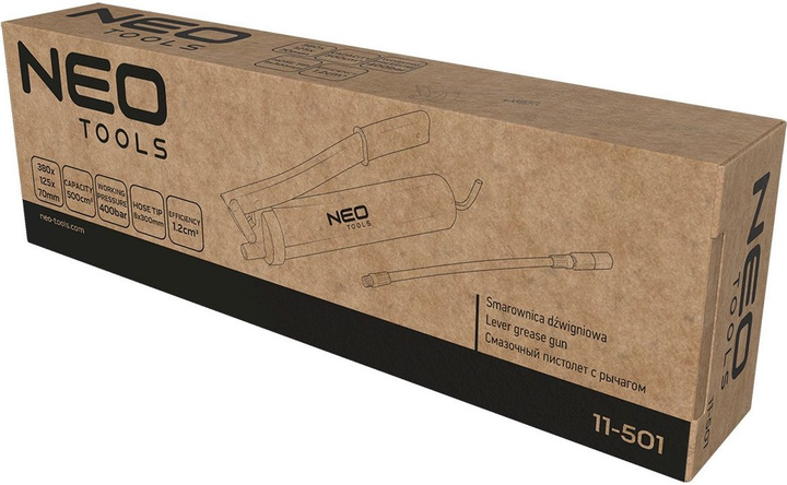 Smarownica dźwigniowa NEO Tools 500 cm³ 11-501 (5907558426465) - obraz 5