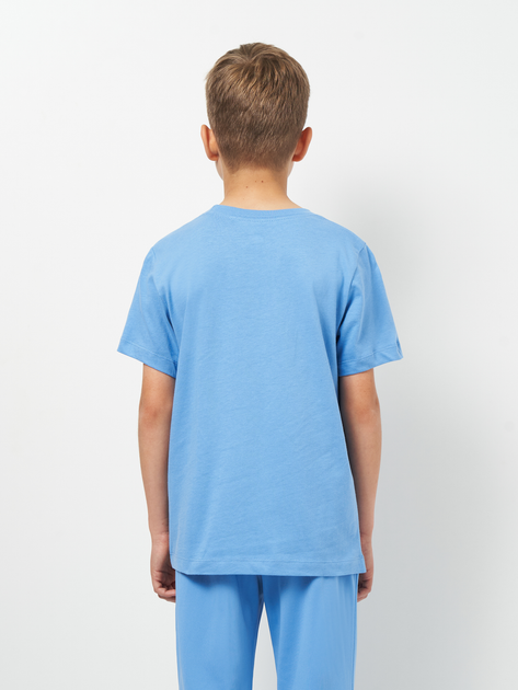 Детская футболка для мальчика Nike K Nsw Tee Futura Hbr FZ5178-410 128-137 см Голубая (197602709964) 
