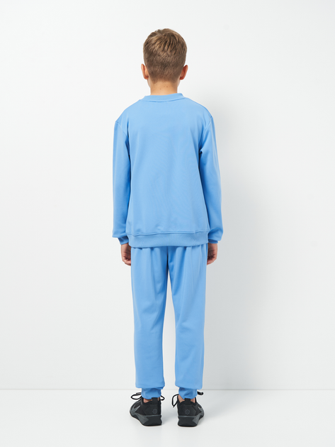 Подростковый спортивный костюм (свитшот + штаны) Nike K Nsw Tracksuit Poly Crew Hbr FD3090-489 147-158 см Голубой (197859882328) 