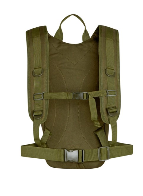 Рюкзак тактичний Nils Camp Crab NC1732 15L Зелений (5907695546446) - зображення 3