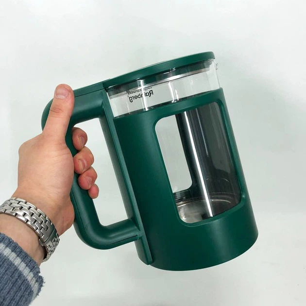 Дисковый прозрачный электрочайник Rainberg RB-2220 Стеклянный электрический чайник с подсветкой 2200W Зеленый - Фото 4 Дисковый прозрачный электрочайник Rainberg RB-2220 Стеклянный электрический чайник с подсветкой 2200W Зеленый - изображение 4