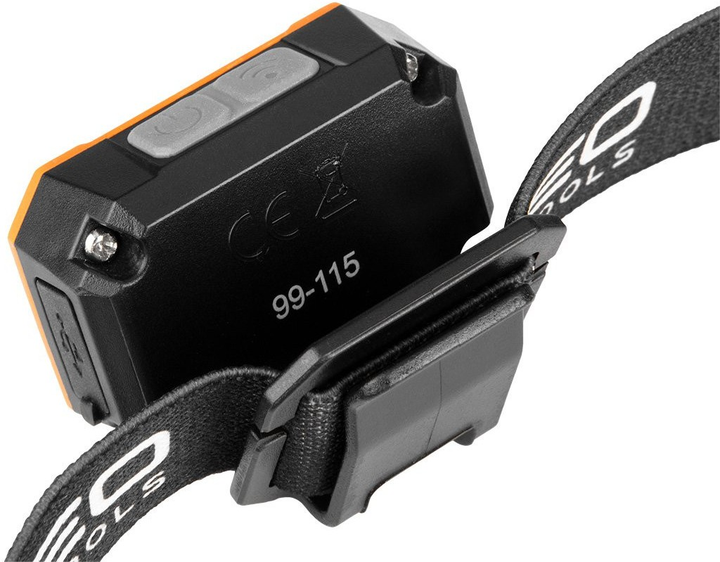 Ліхтар налобний акумуляторний NEO Tools 500 лм USB COB LED 99-115 (5907558475913) - зображення 5