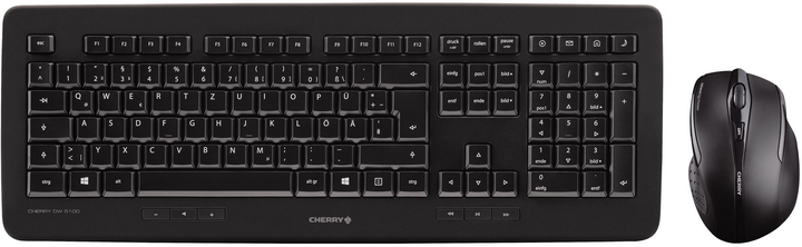 Zestaw bezprzewodowy Cherry DW 5100 Wireless Black (JD-0520EU-2) - obraz 1