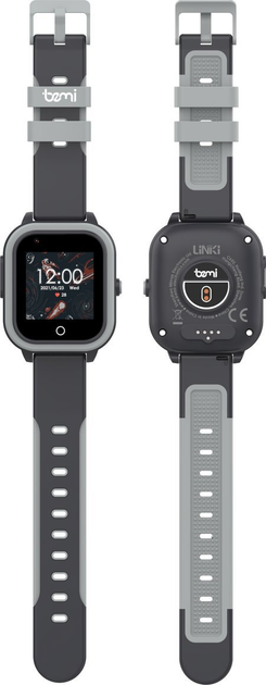 Smartwatch dla dzieci Bemi Linki Cosmo Gray (6972689172580) - obraz 10