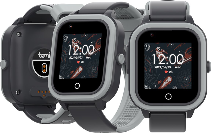 Smartwatch dla dzieci Bemi Linki Cosmo Gray (6972689172580) - obraz 15